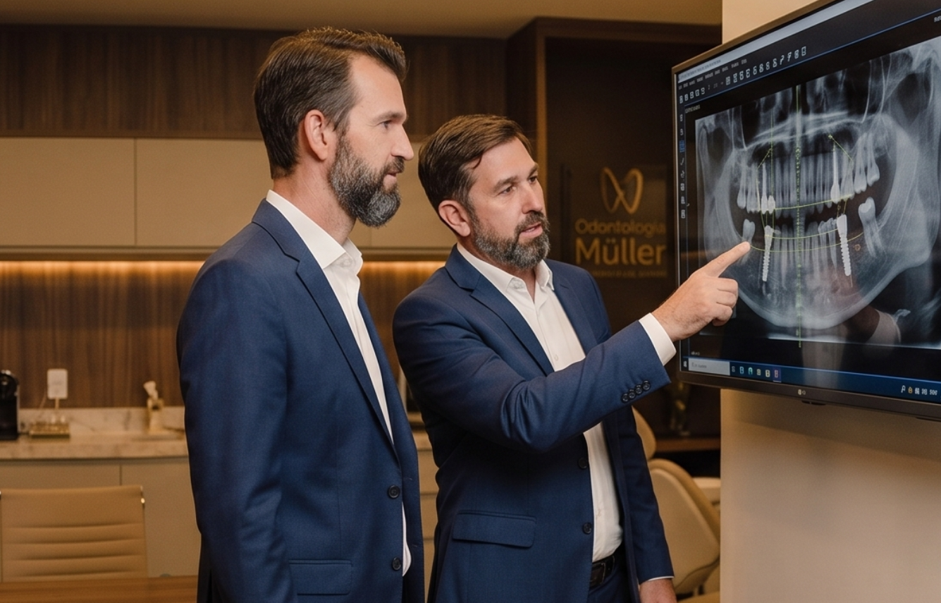 Referência em implantes dentais — Müller Odontologia